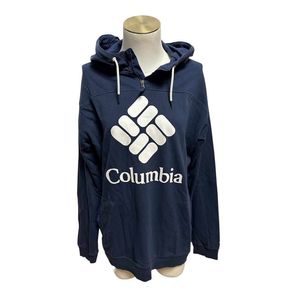 Sweat à capuche Columbia - M - Bleu marine - État : Excellent