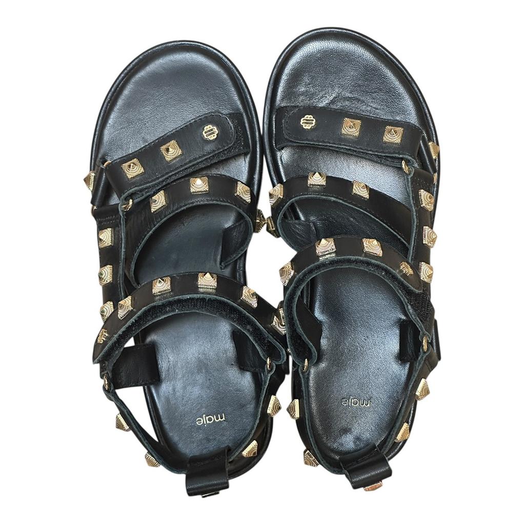 Sandales Maje - 36 - Noir - État : Excellent