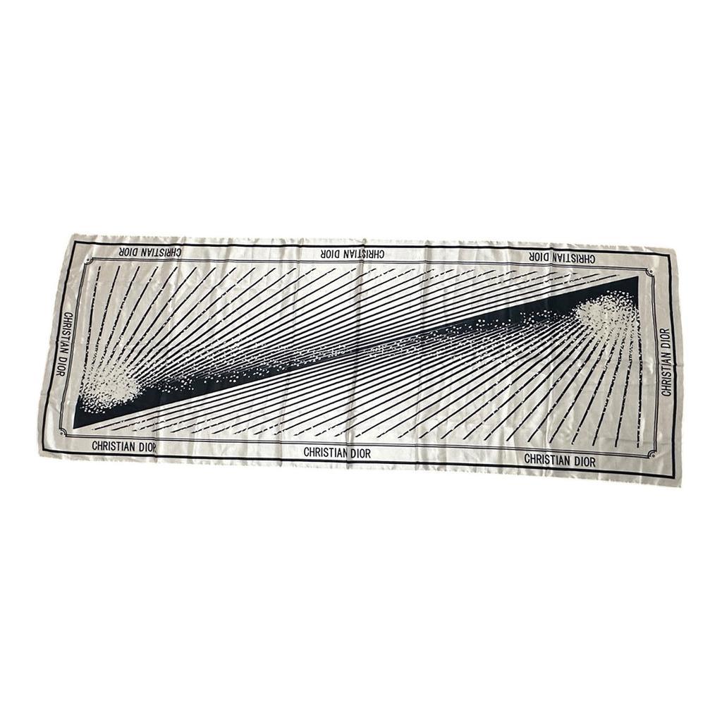 Foulard femme Christian Dior - Taille unique - Blanc - État : Excellent