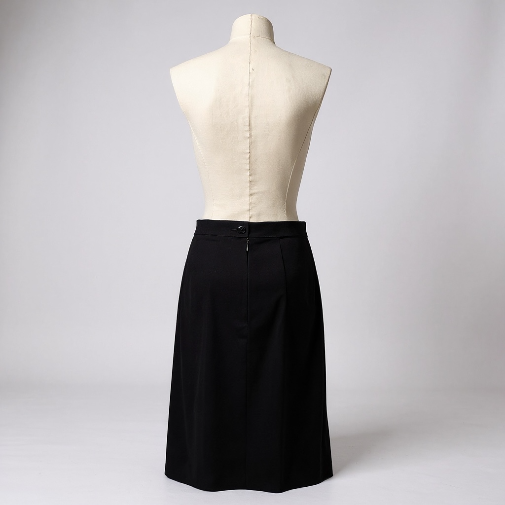 Jupes Longueur Genou Yves Saint Laurent - 42 - Noir - État :