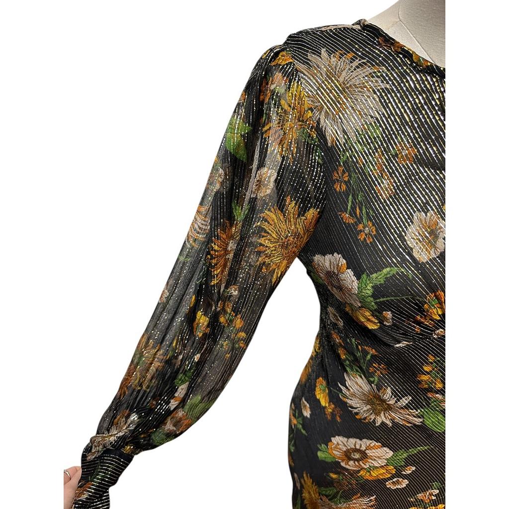 Robe longue Warehouse - 38 - Noir - État : Neuf avec étiquette