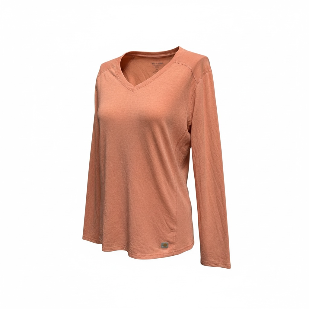 T-shirt manches longues Carhartt - Xl - Orange - État : Excellent