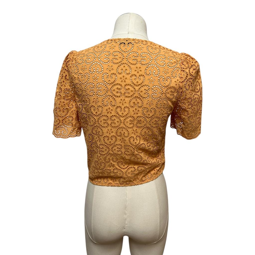 Top Sandro - M - Orange - État : Excellent