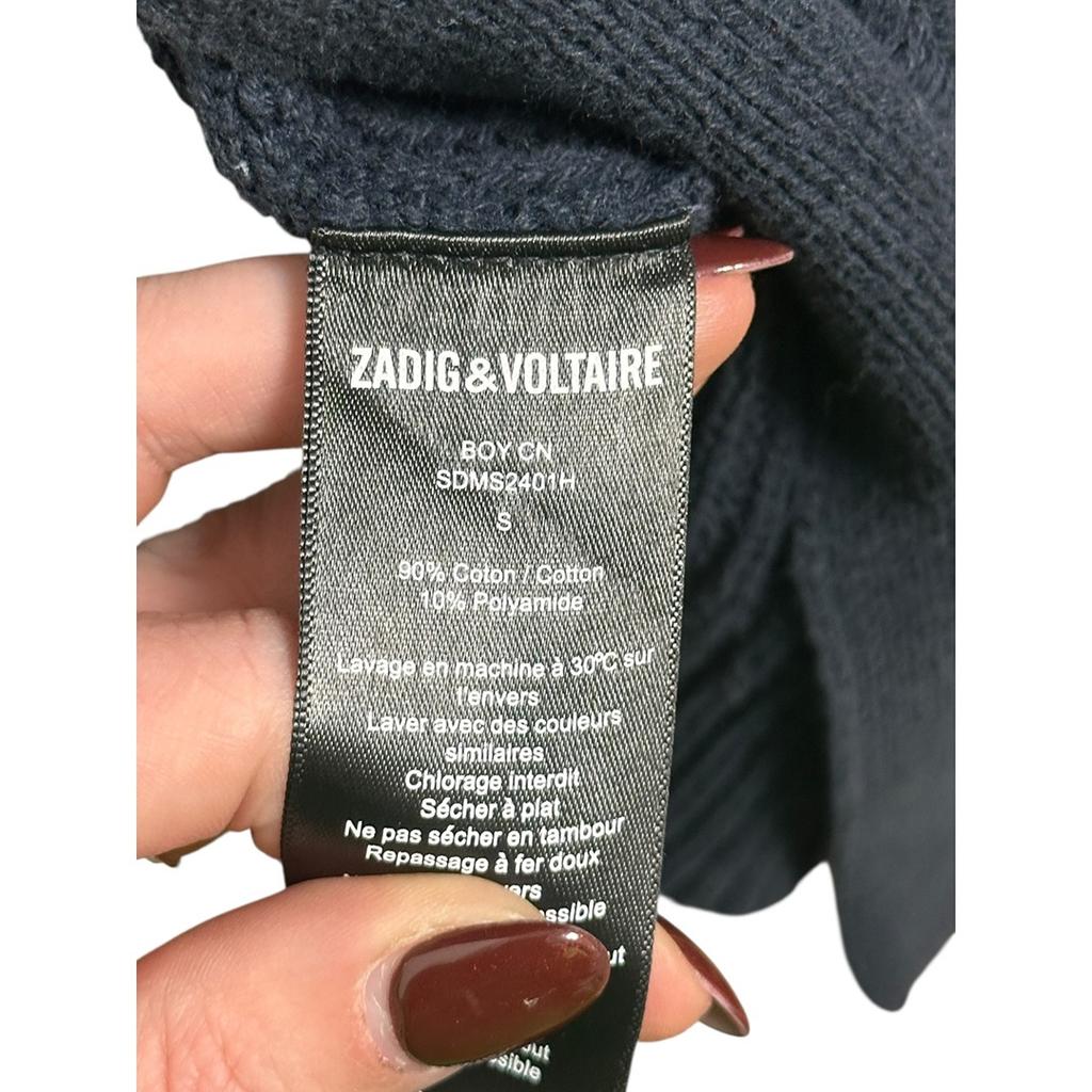 Gilet Zadig & Voltaire - S - Navy - État : Excellent