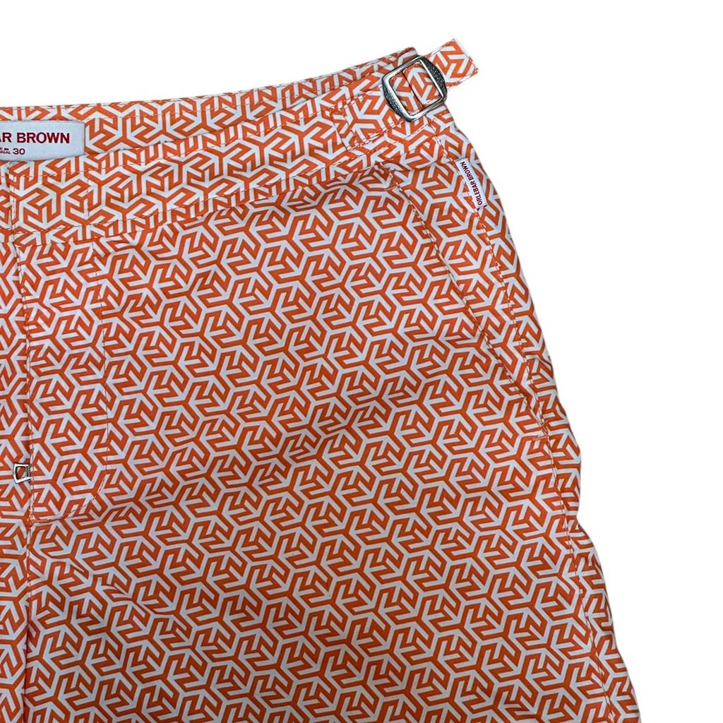 Short de bain Orlebar Brown - 30 - Orange - État : Excellent