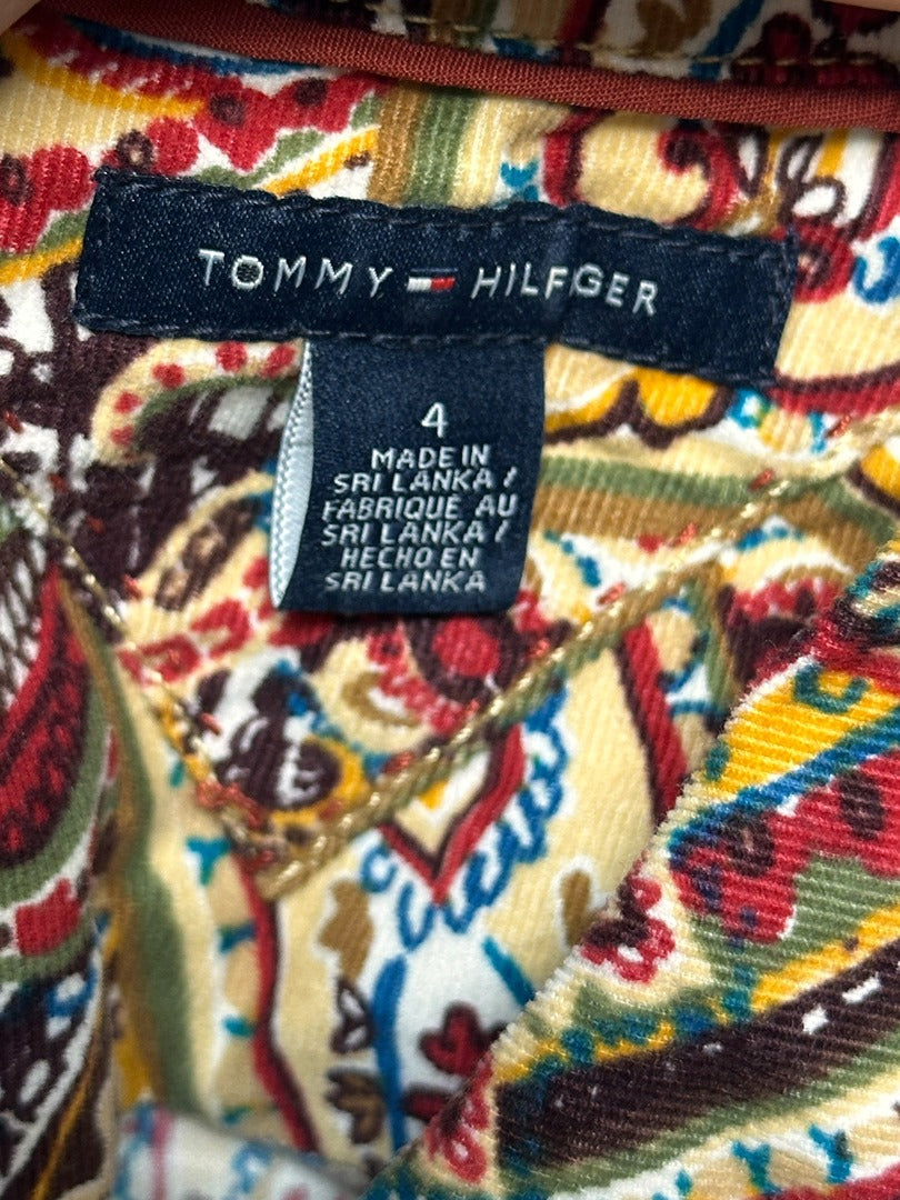 Robe chemise Tommy Hilfiger - 34 - Bordeaux - État : Excellent
