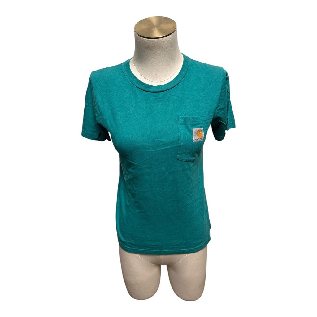 T-shirt femme Carhartt - S - Vert - État : Excellent