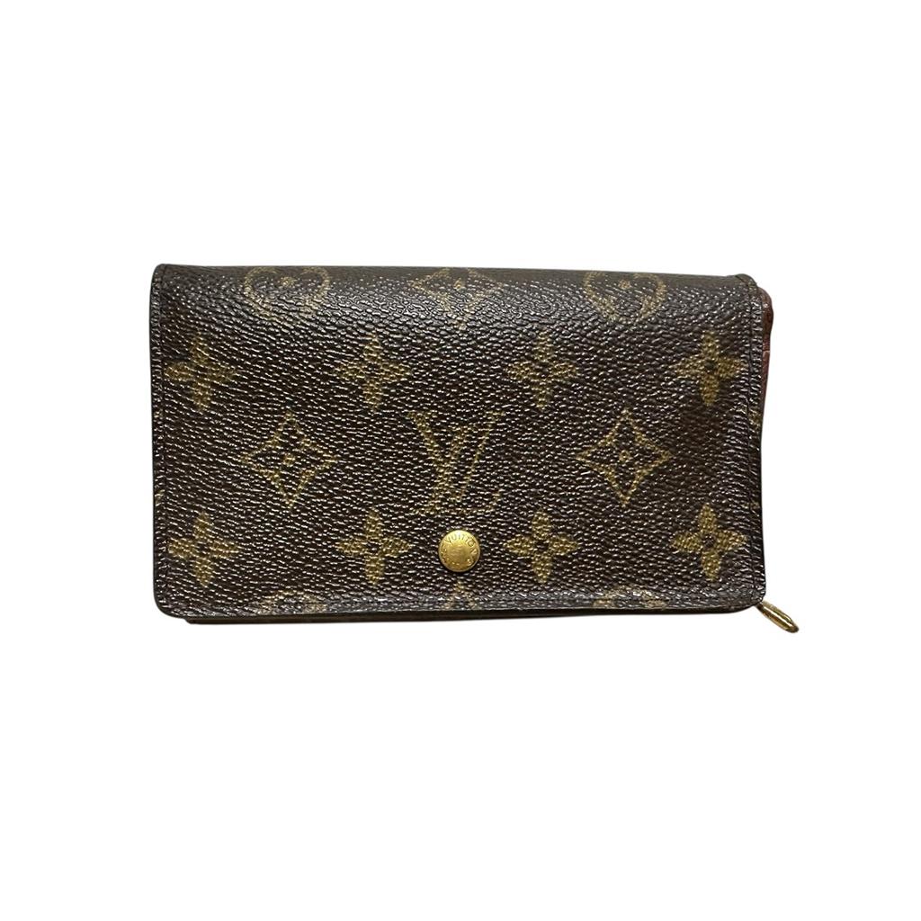 Porte-monnaie Louis Vuitton - Taille unique - Marron - État : Excellent