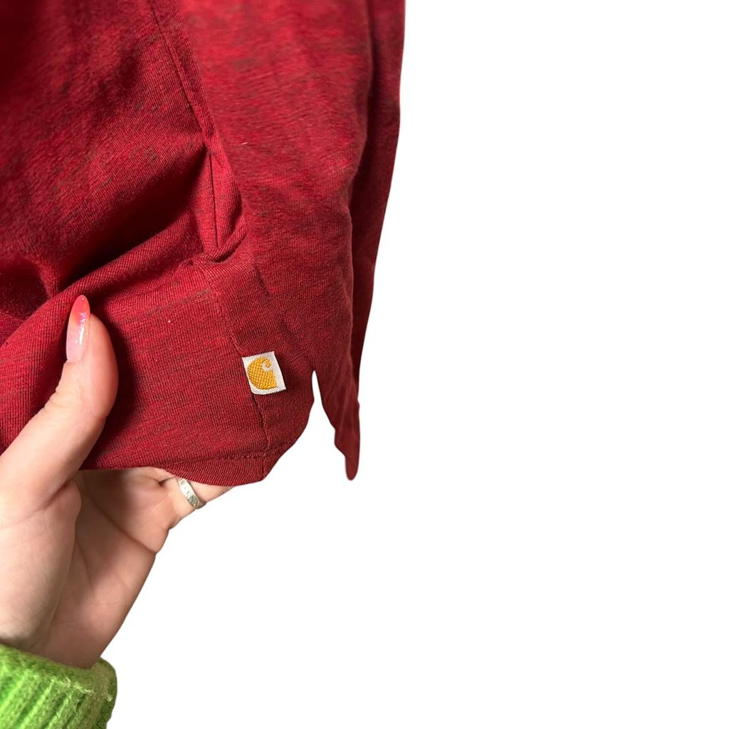 T-shirt manches longues Carhartt - L - Rouge - État : Excellent