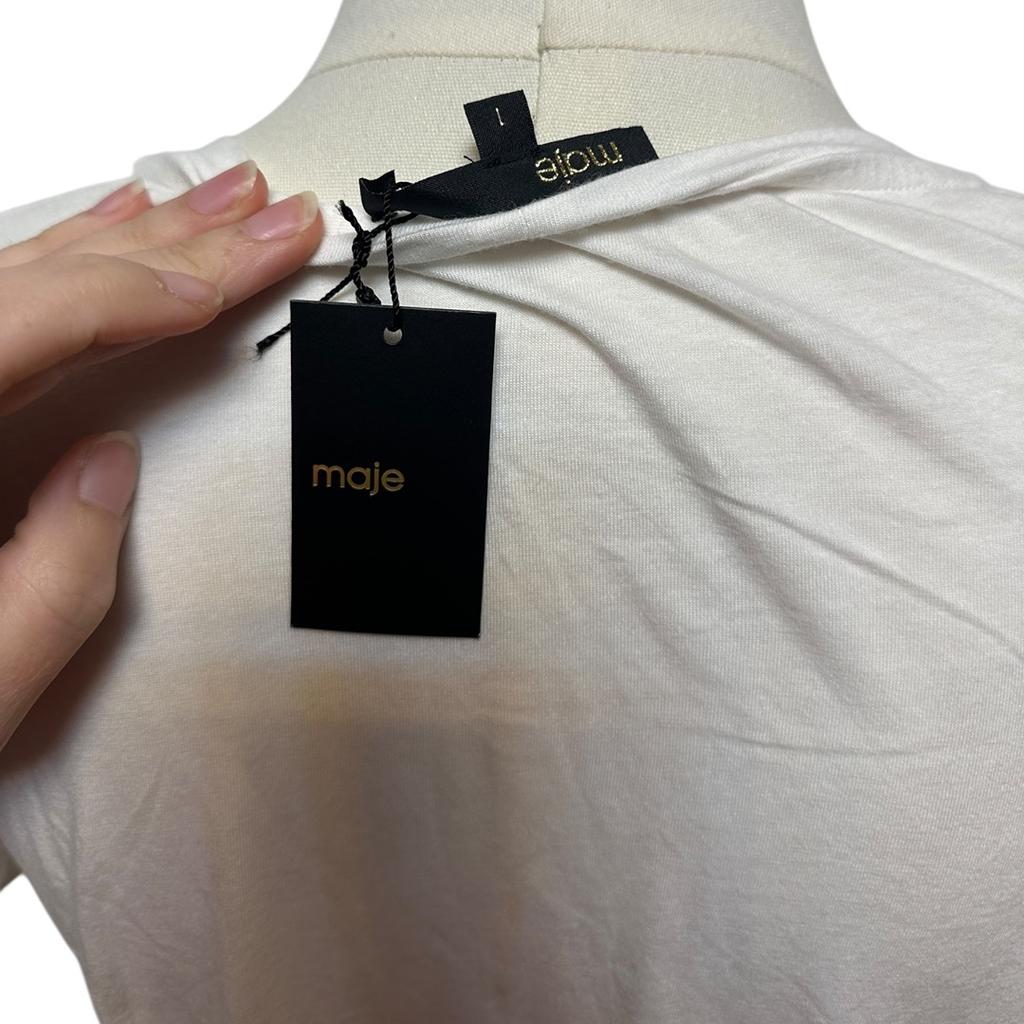 T-shirt Maje - S - Blanc - État : Neuf