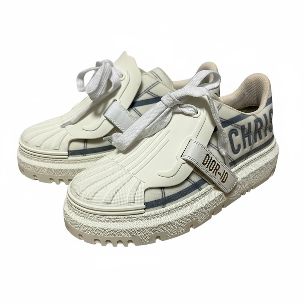 Baskets Christian Dior - 36 - Cream - État : Excellent