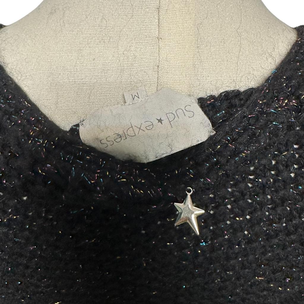 Pull femme sud express - M - Noir - État : Excellent