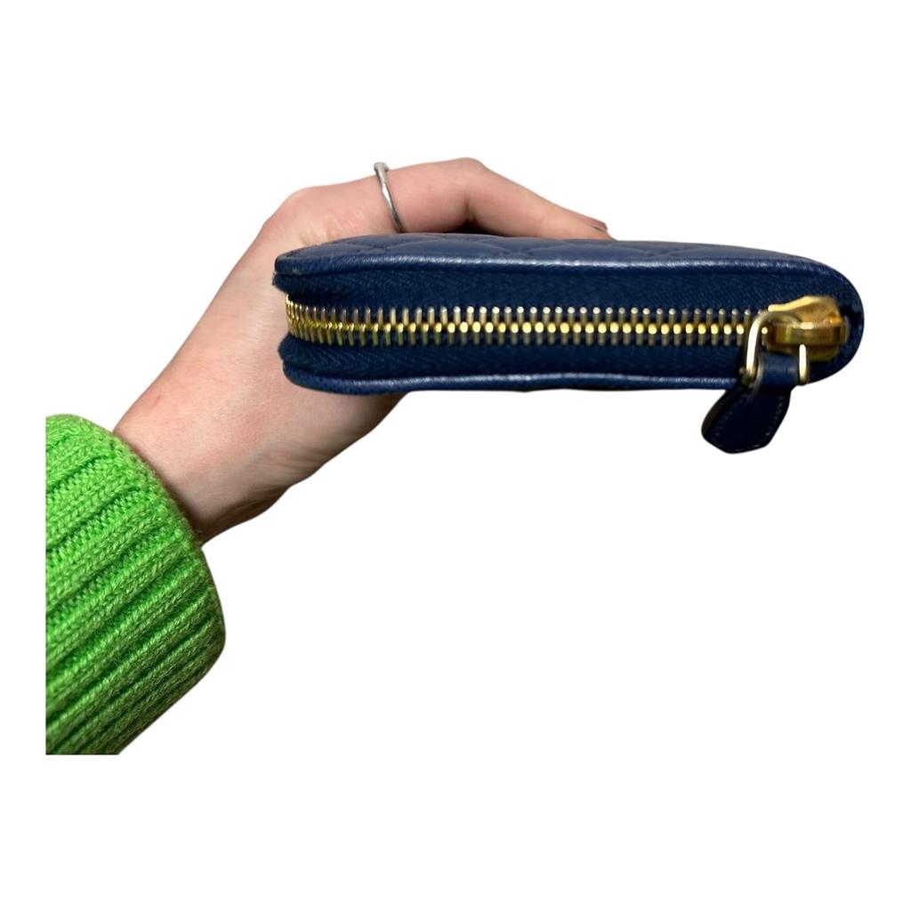 Portefeuille Prada - Bleu - État : Excellent