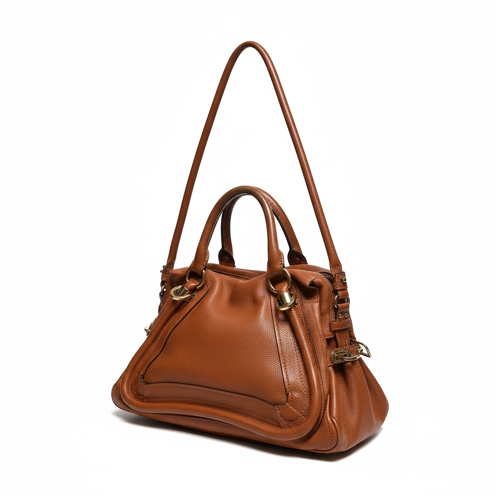 Sac à main Chloé Paraty - Taille unique - Brique - État : Excellent