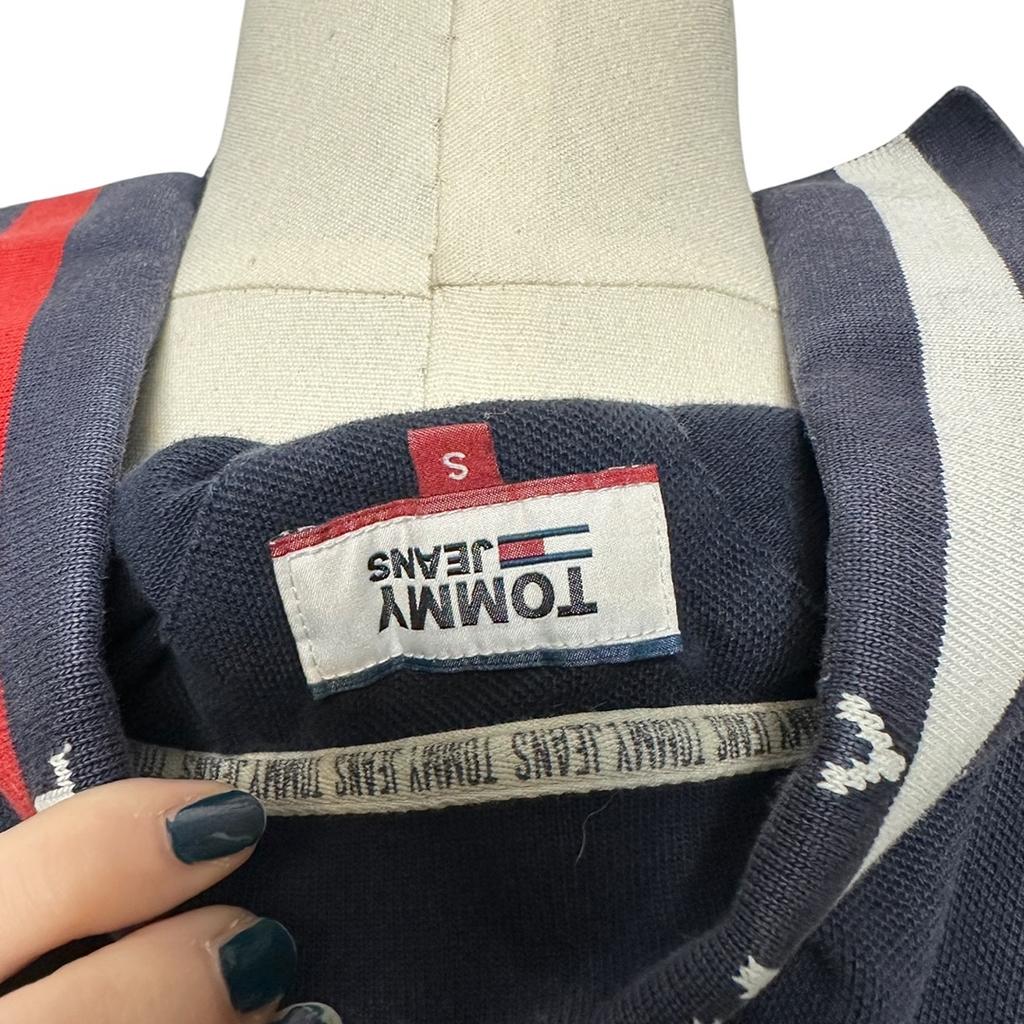 Polo Tommy Jeans - S - Navy - État : Excellent