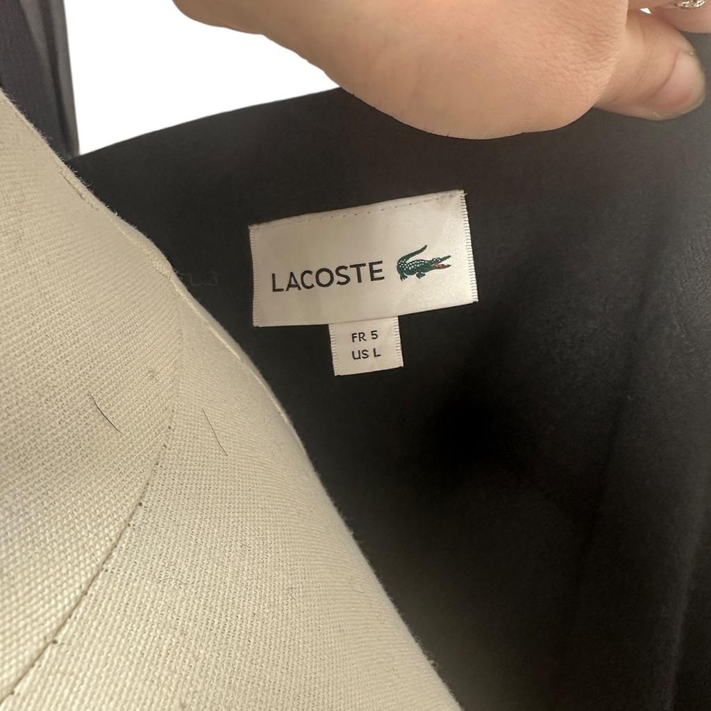Cardigan Lacoste - Xs - Noir - État : Très Bon