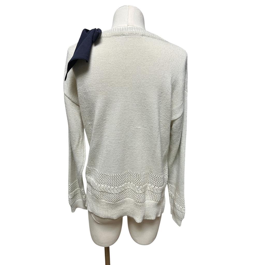 Pull femme Grace & Mila - Taille unique - Blanc - État : Excellent