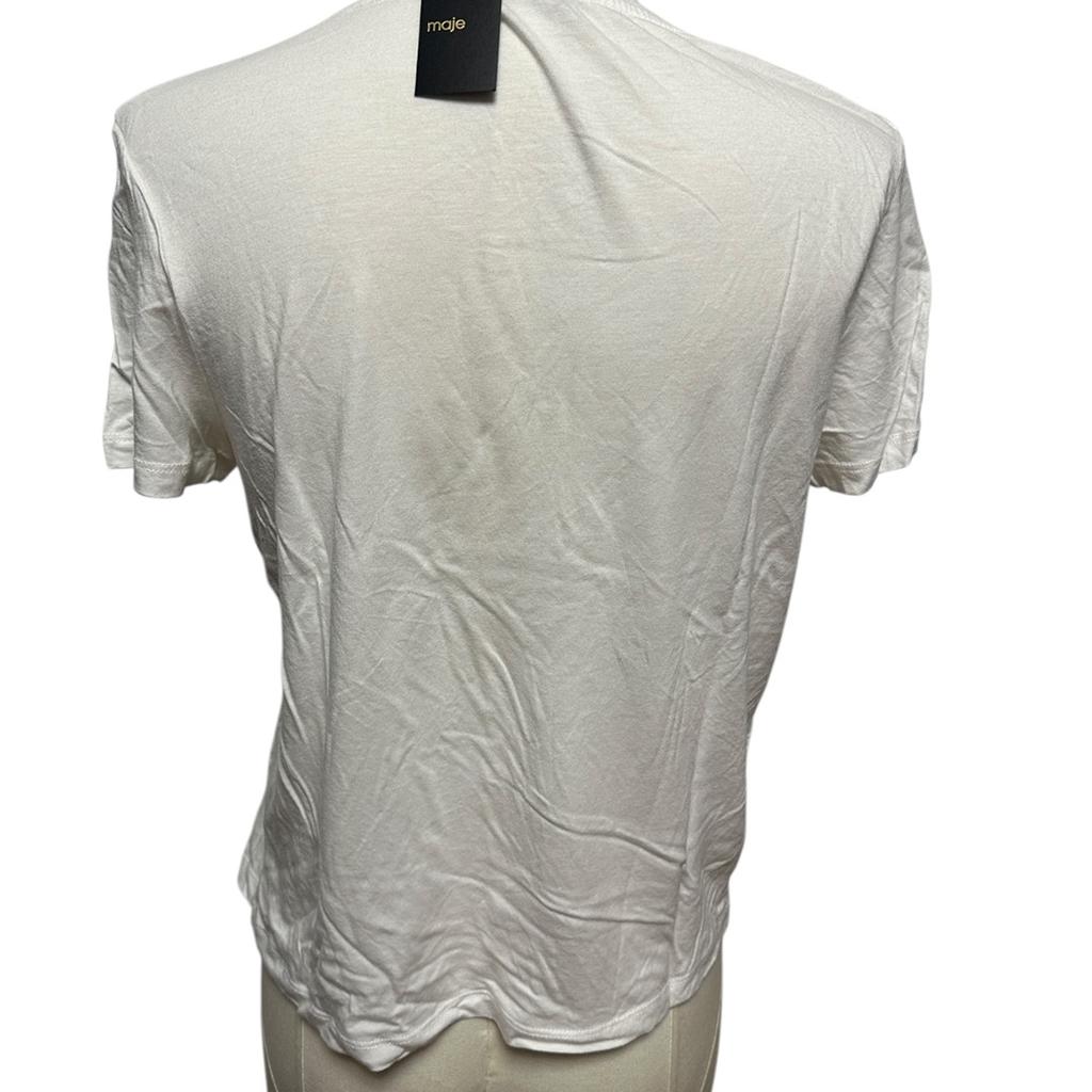 T-shirt Maje - S - Blanc - État : Neuf