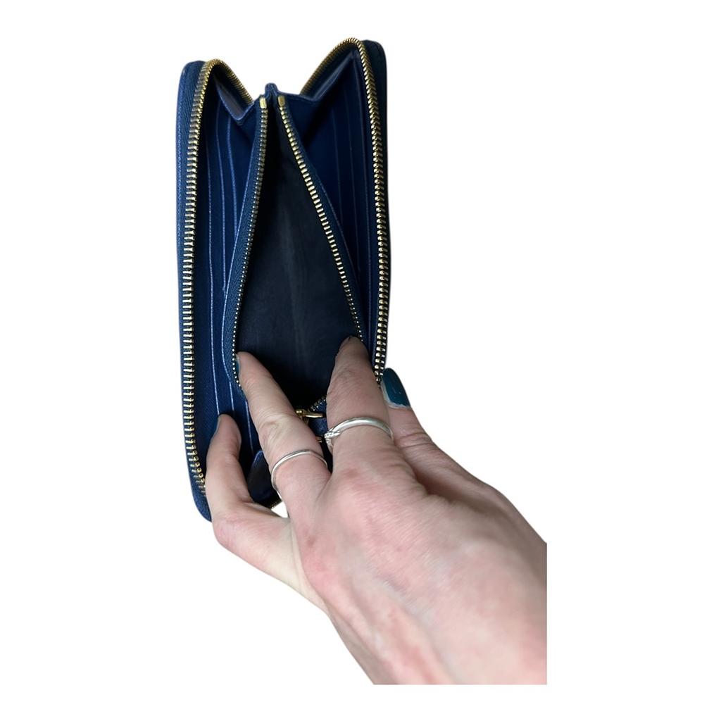 Portefeuille Prada - Bleu - État : Excellent