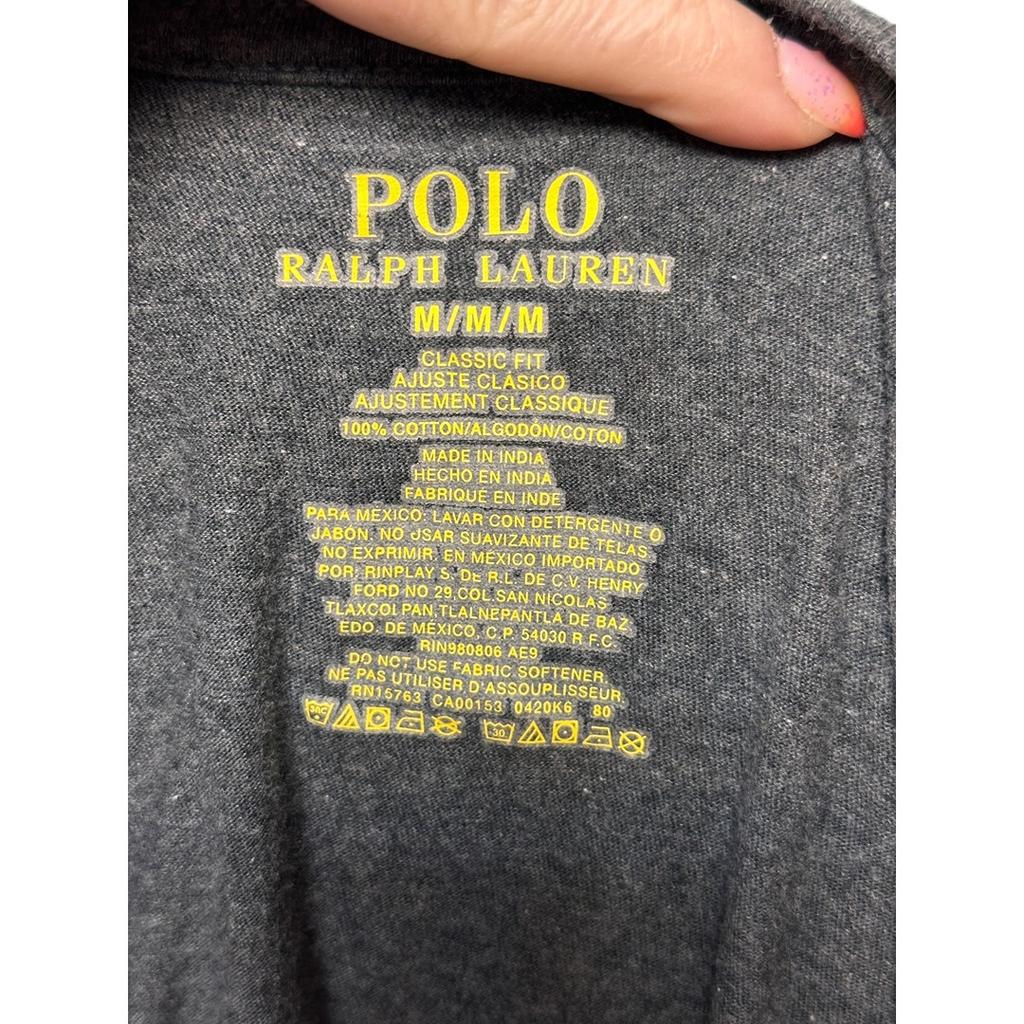 T-shirt Polo Ralph Lauren - M - Gris - État : Excellent