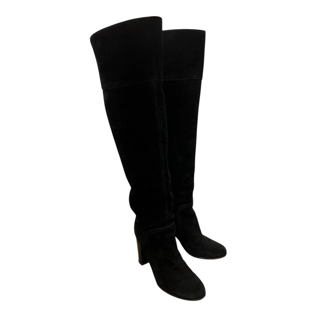 Cuissardes Sergio Rossi - 36.5 - Noir - État : Excellent