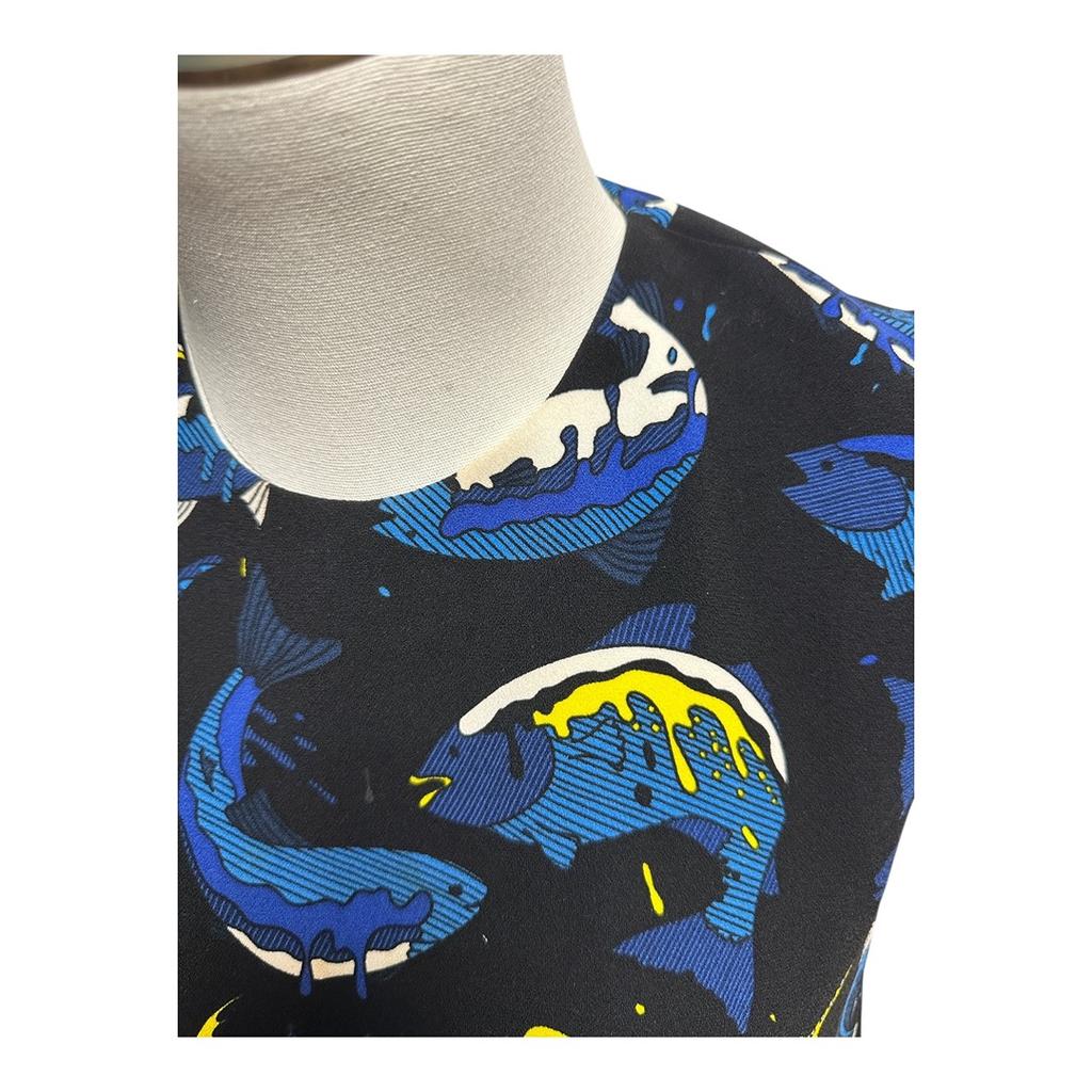 Blouse Kenzo - 36 - Bleu - État : Excellent