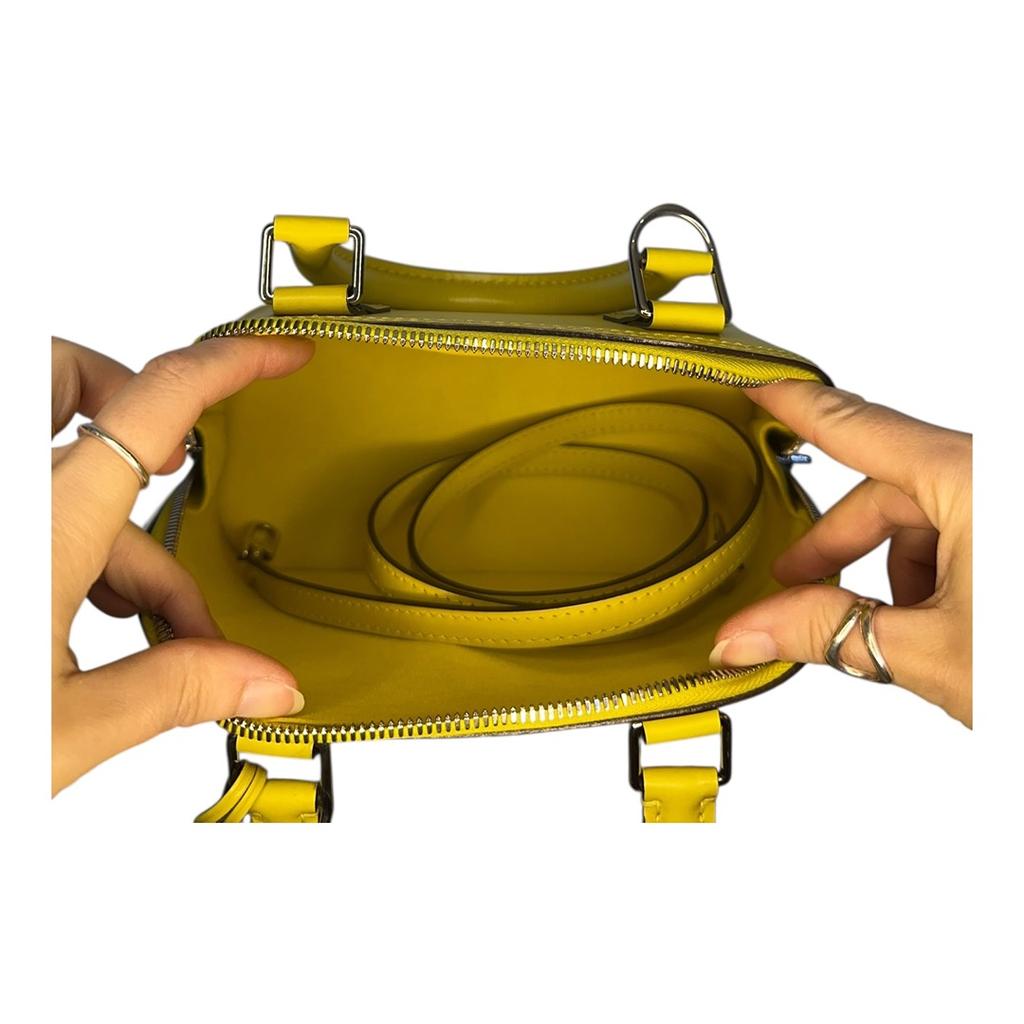 Sac à main Louis Vuitton - Taille unique - Jaune - État : Excellent