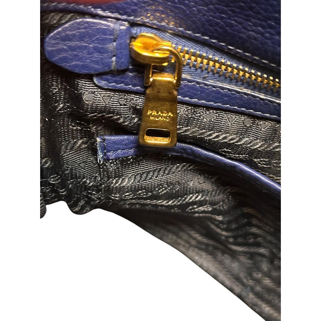 Sac à main Prada - Taille unique - Bleu - État : Excellent