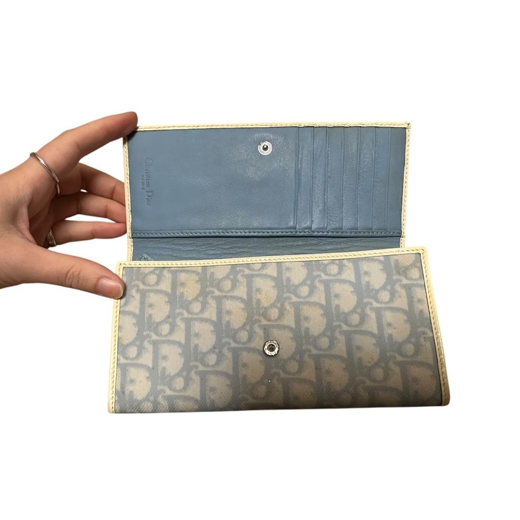 Pochette Christian Dior - Taille unique - Bleu - État : Excellent