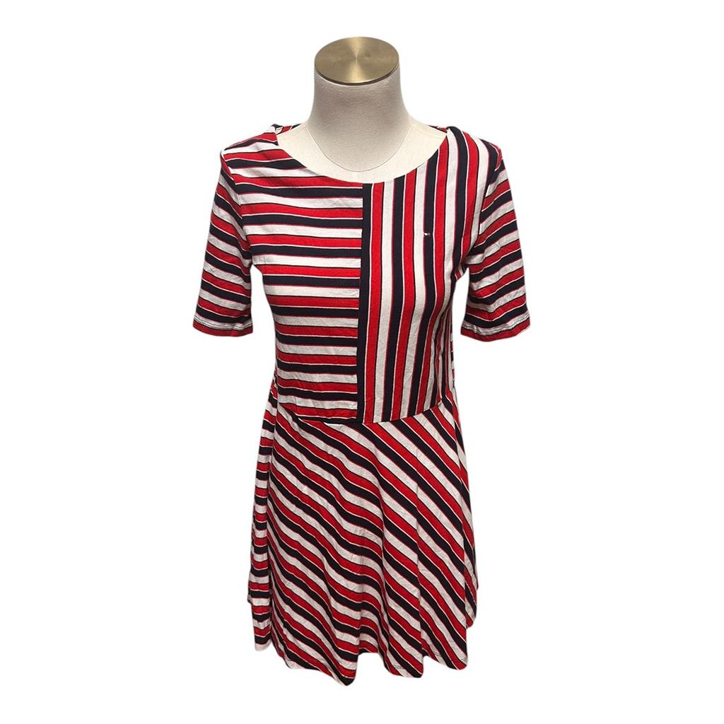 Robe Casual Tommy Hilfiger - S - Rouge - État : Excellent