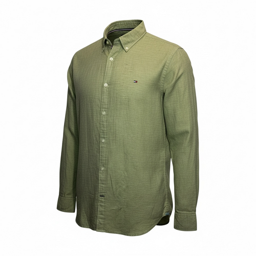 Chemise homme Tommy Hilfiger - L - Vert - État : Excellent