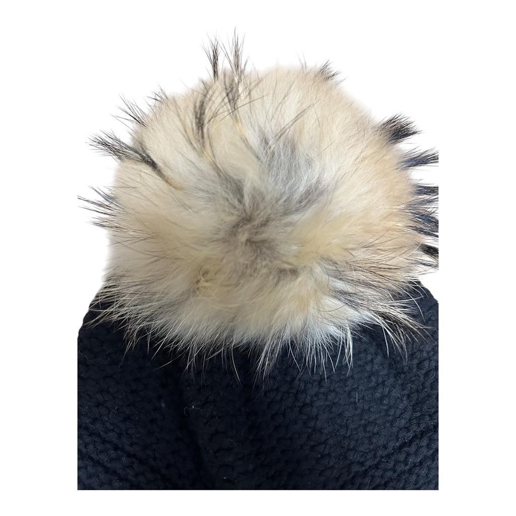 Bonnet Moncler - Taille unique - Noir - État : Excellent