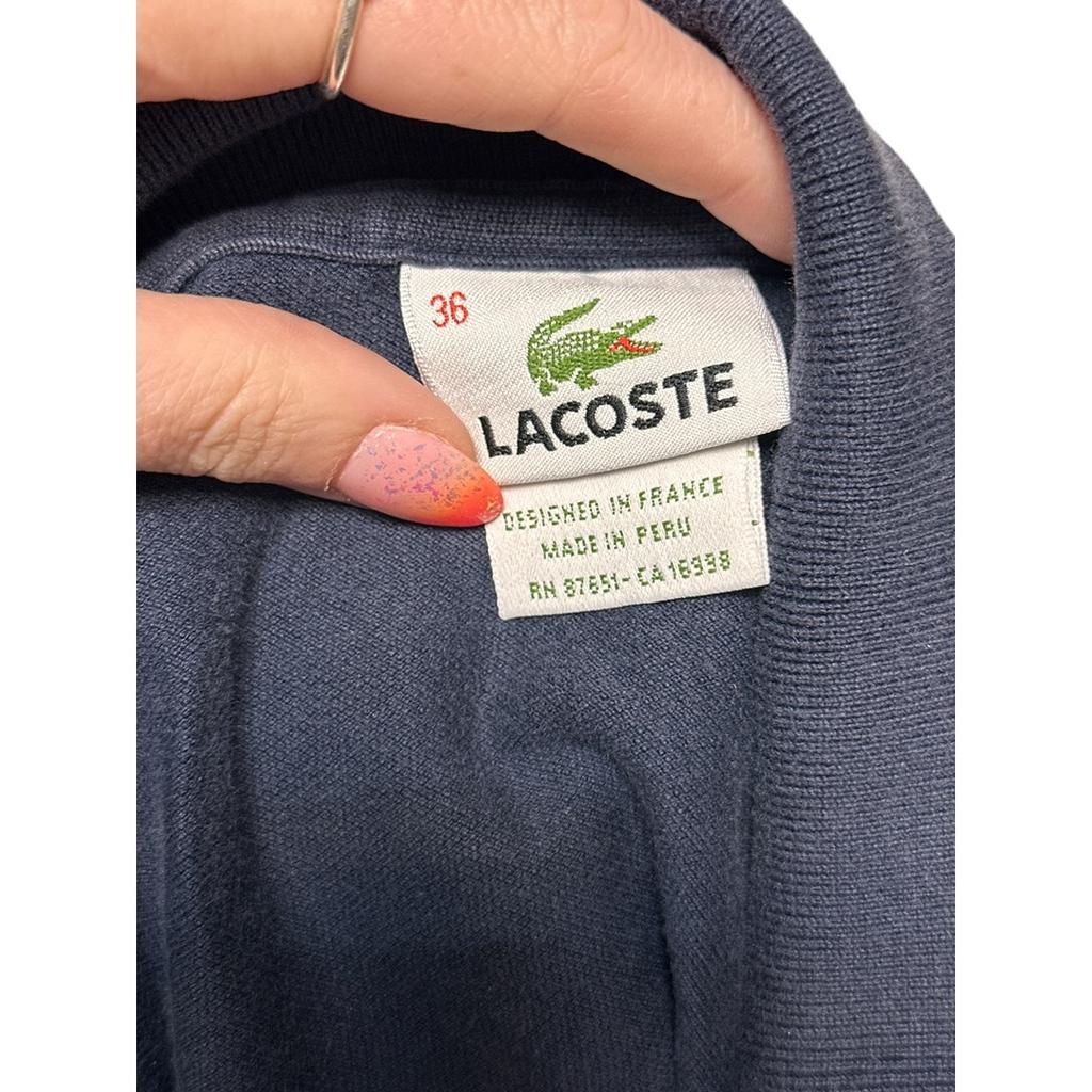 Polo Lacoste - 36 - Marine - État : Excellent