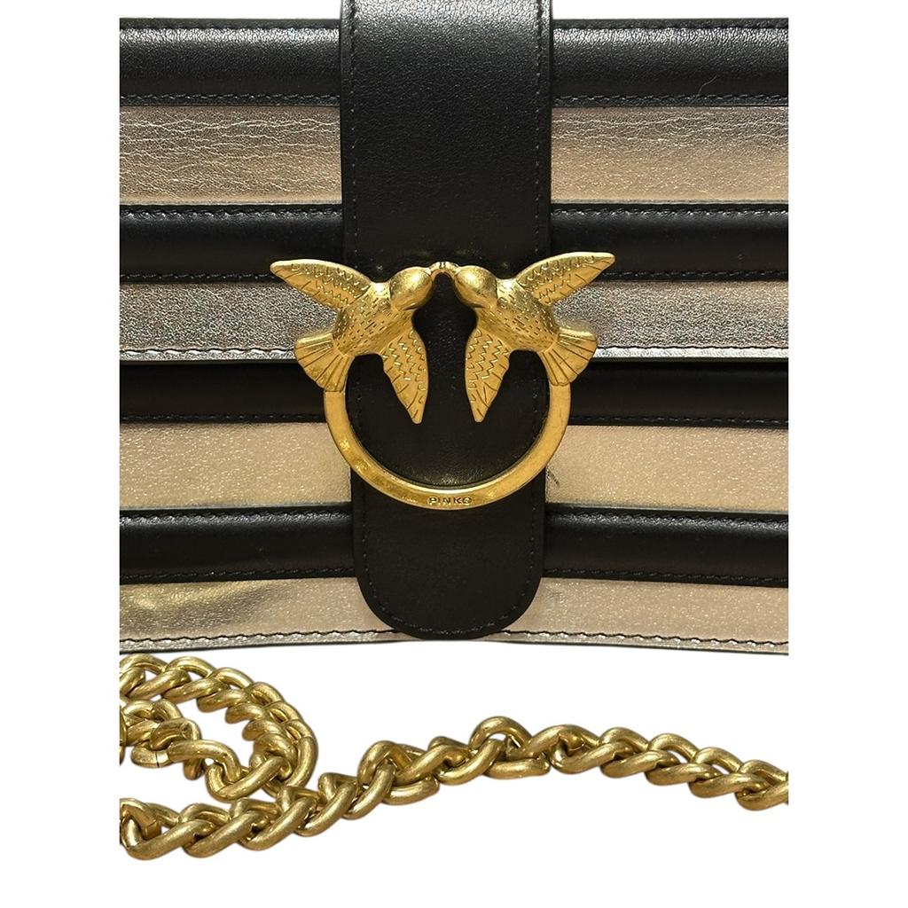 Sac bandoulière Pinko - Taille unique - Noir - État : Excellent