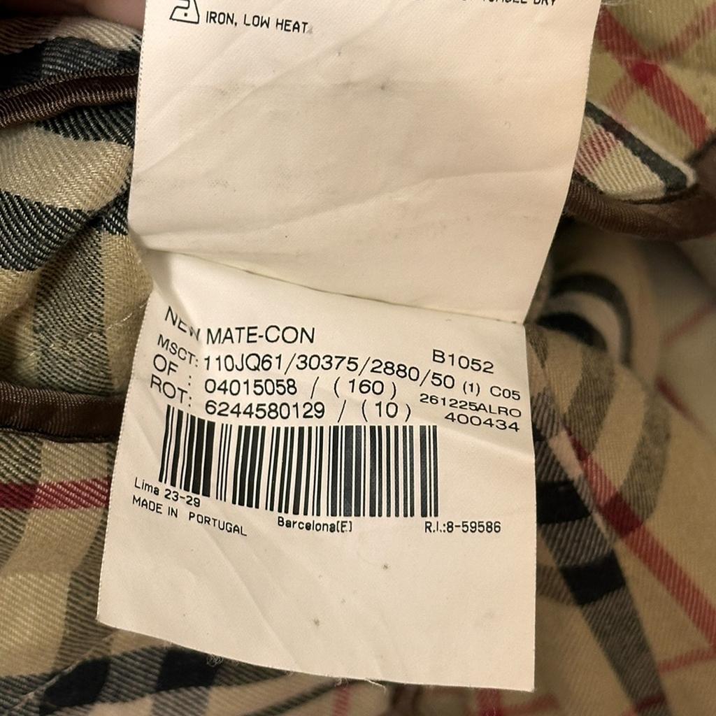 Manteau Burberry - 50 - Marron - État : Excellent