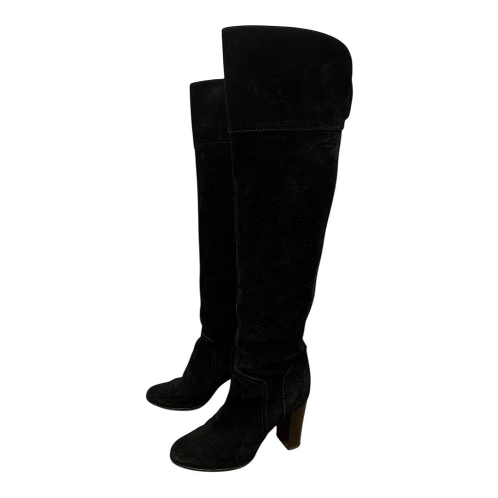 Cuissardes Sergio Rossi - 36.5 - Noir - État : Excellent