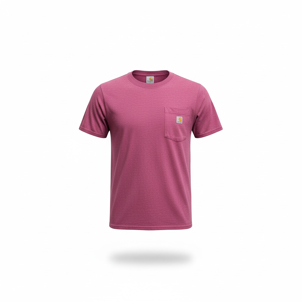 T-shirt Uni Carhartt - L - Rose - État : Excellent