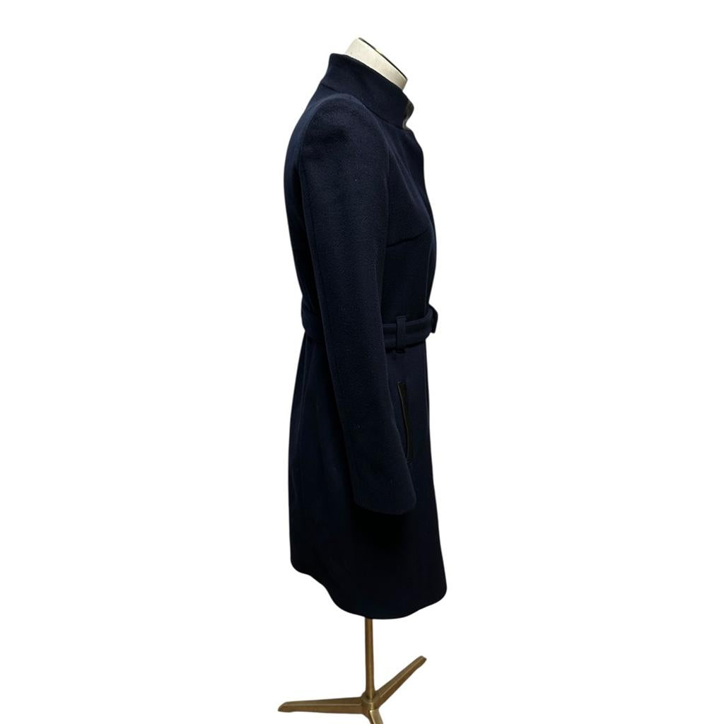 Manteau Sandro - 36 - Bleu marine - État : Excellent