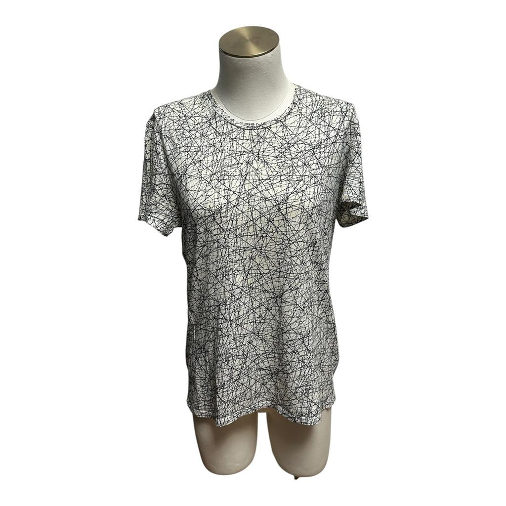 T-shirt Imprimé Sandro - S - Blanc - État : Très Bon