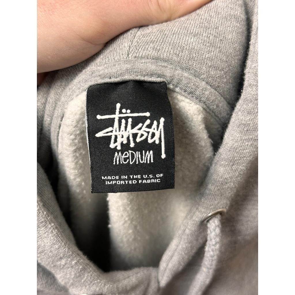 Hoodie Stüssy - M - Gris - État : Excellent