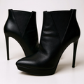 Bottines femme Saint Laurent - 37 - Noir - État : Excellent
