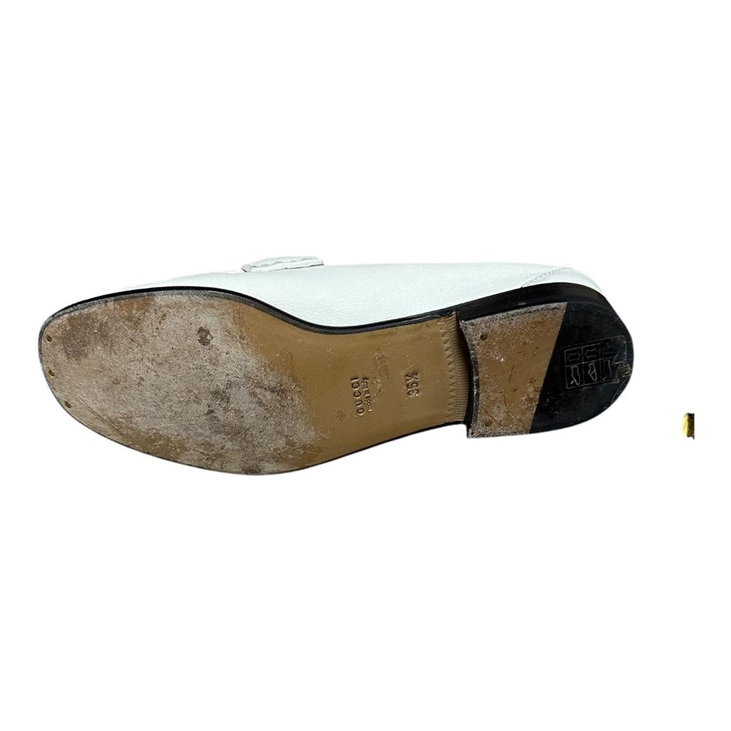 Mocassins femme Gucci - 35.5 - Blanc - État : Excellent