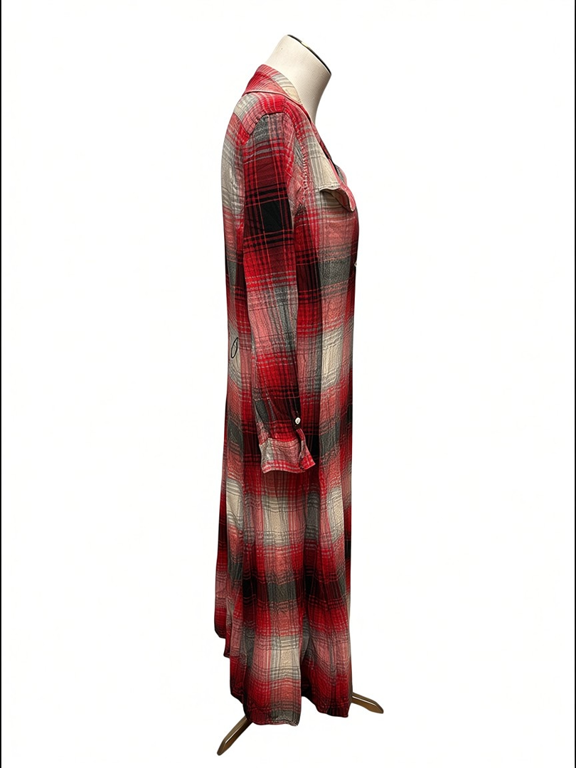 Robe Longue Ralph Lauren - 46 - Rouge - État : Excellent