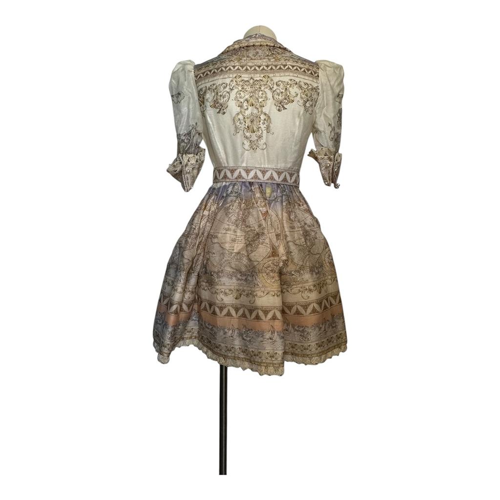 Robe Casual Zimmermann - 38 - Crème Multicolore - État : Excellent