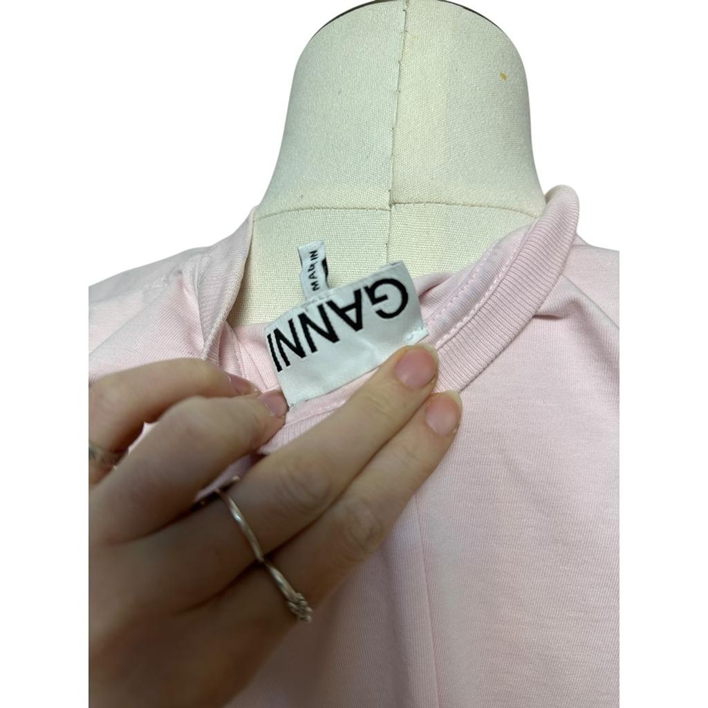 T-shirt Ganni - S - Rose - État : Excellent