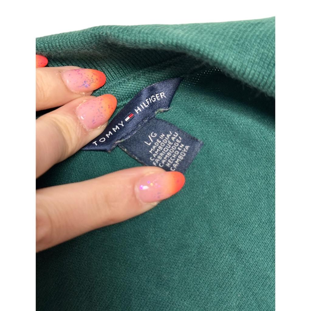Polo Tommy Hilfiger - L - Vert - État : Excellent