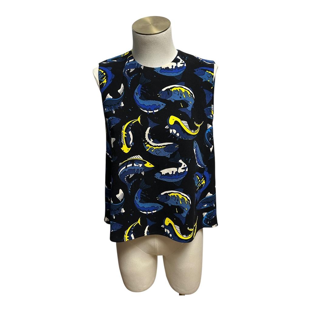 Blouse Kenzo - 36 - Bleu - État : Excellent