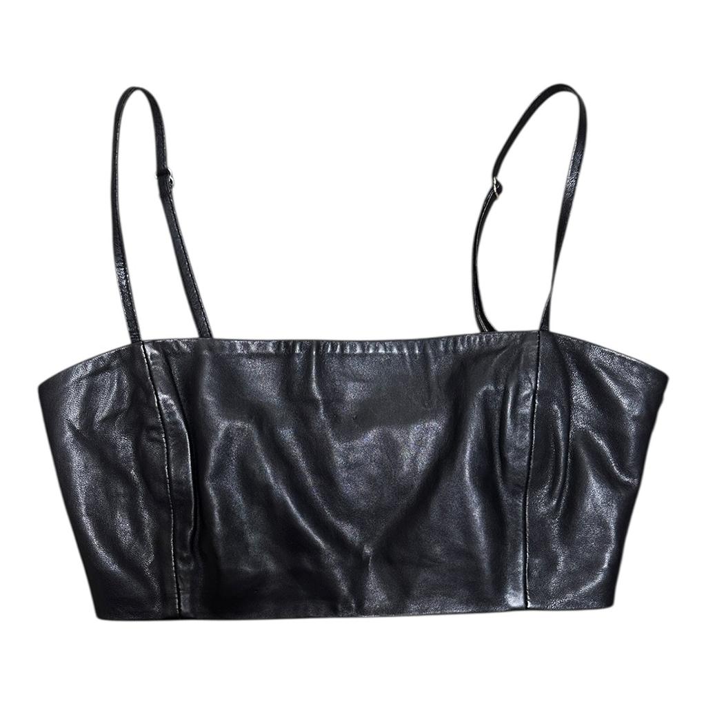 Crop top Iro - 34 - Noir - État : Neuf avec étiquette