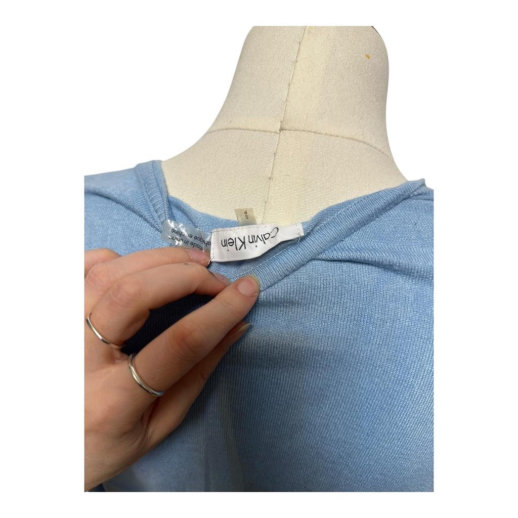 Cardigan Calvin Klein - S - Bleu clair - État : Excellent