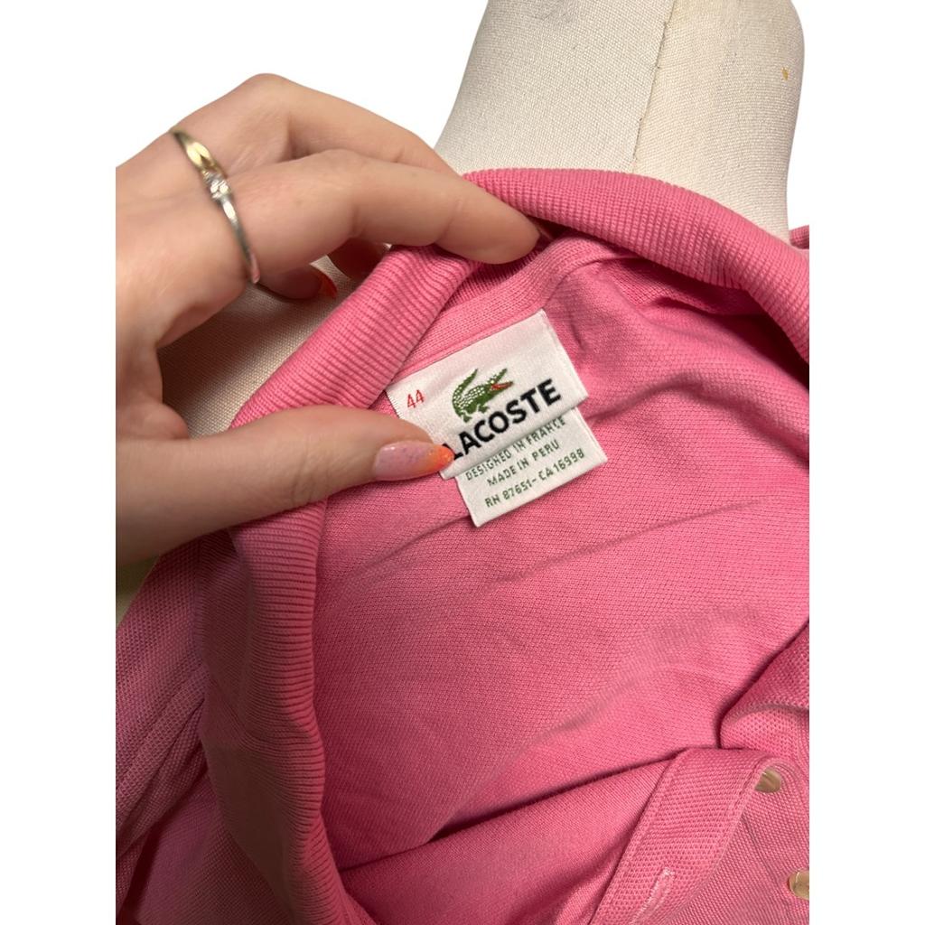 Polo Lacoste - L - Rose - État : Excellent